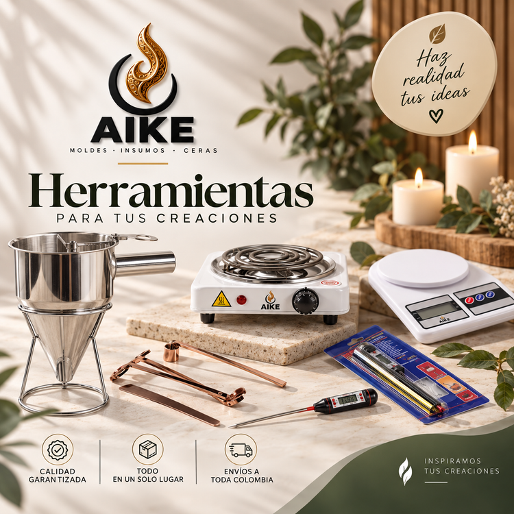 Herramientas para Hacer Velas Artesanales | AIKE