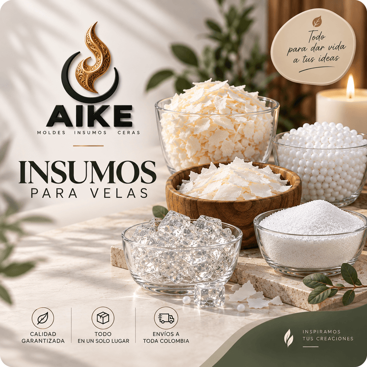 Ceras y Parafinas para Velas Artesanales | AIKE - Aike Store