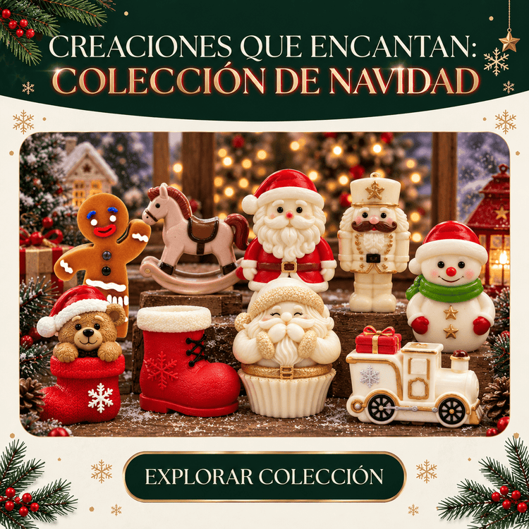 Moldes 3D de Silicona para Velas Colección Navideña | AIKE STORE - Aike Store