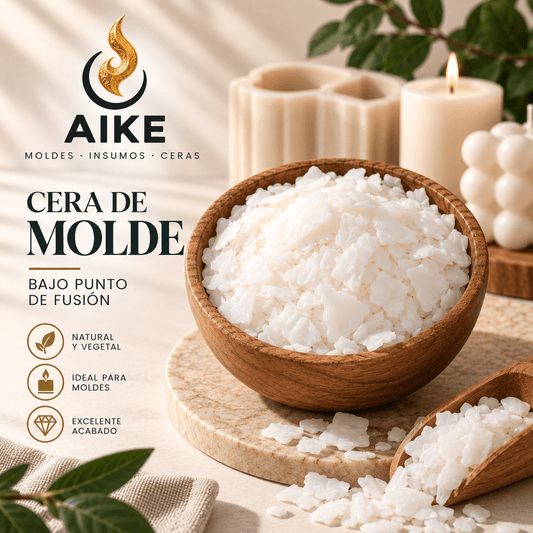 Cera para Velas de Molde y Figuras Decorativas | Cera de Molde - Aike Store