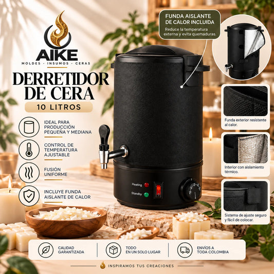 Derretidor de Cera Eléctrico para Velas | Olla de Fusión | AIKE - Aike Store