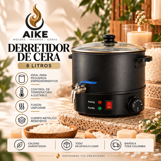 Derretidor de Cera Eléctrico para Velas | Olla de Fusión | AIKE - Aike Store