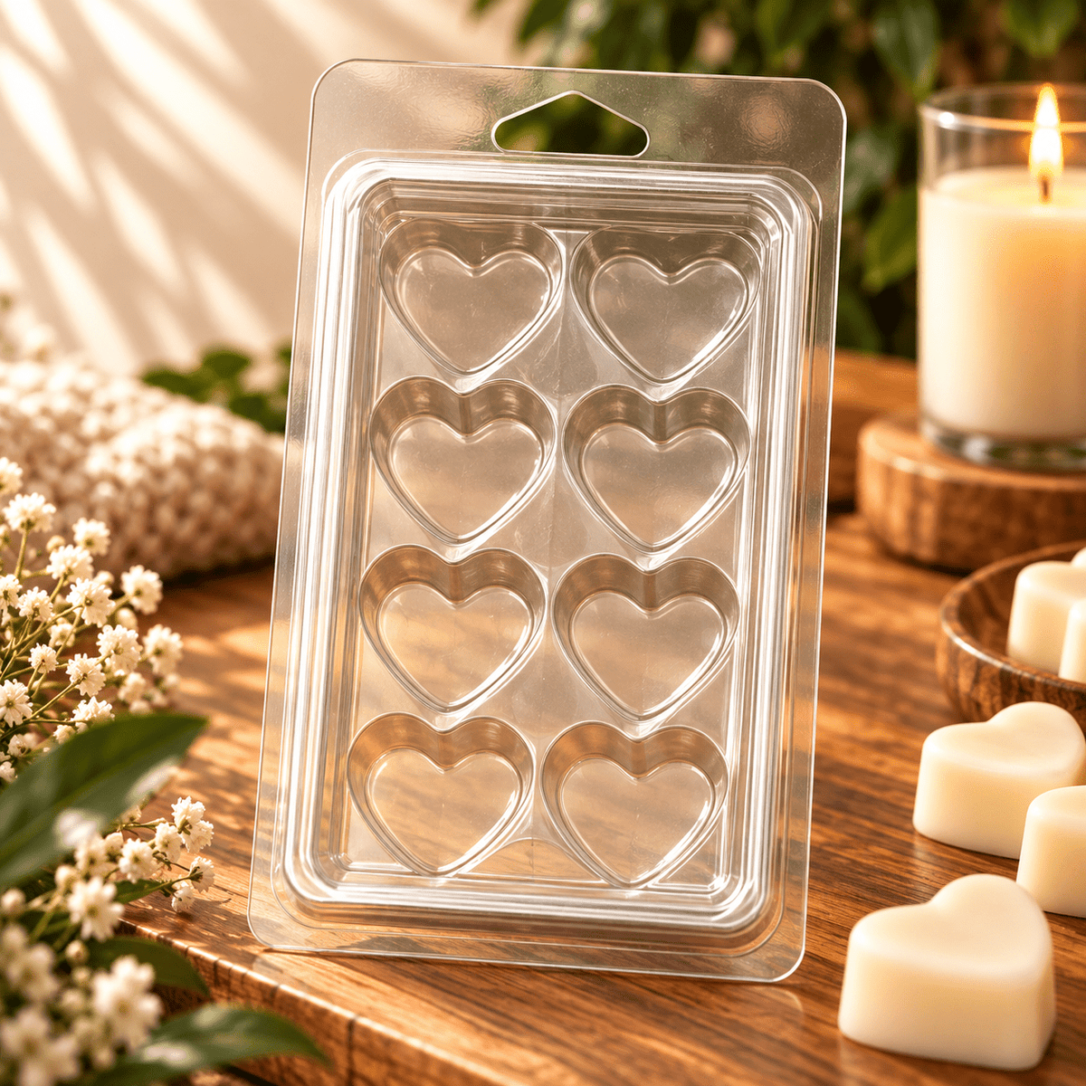 Envases Clamshell para Wax Melts | Empaques para Cera Aromática AIKE - Aike Store