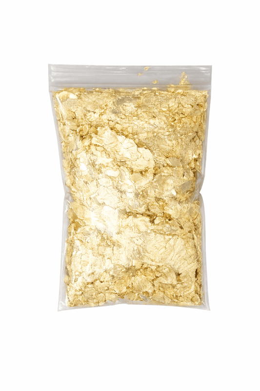 Hoja Metálica Decorativa para Velas | Papel Dorado, Plateado y Cobre - Aike Store