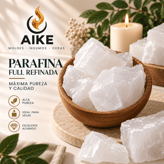 Parafina para Velas y Velas Artesanales | Cera para Velas - Aike Store