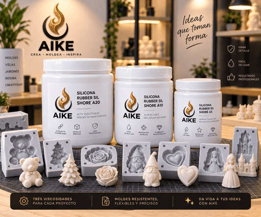 Rubbersil Silicona para Hacer Moldes | Caucho de Silicona de Alta Precisión - Aike Store
